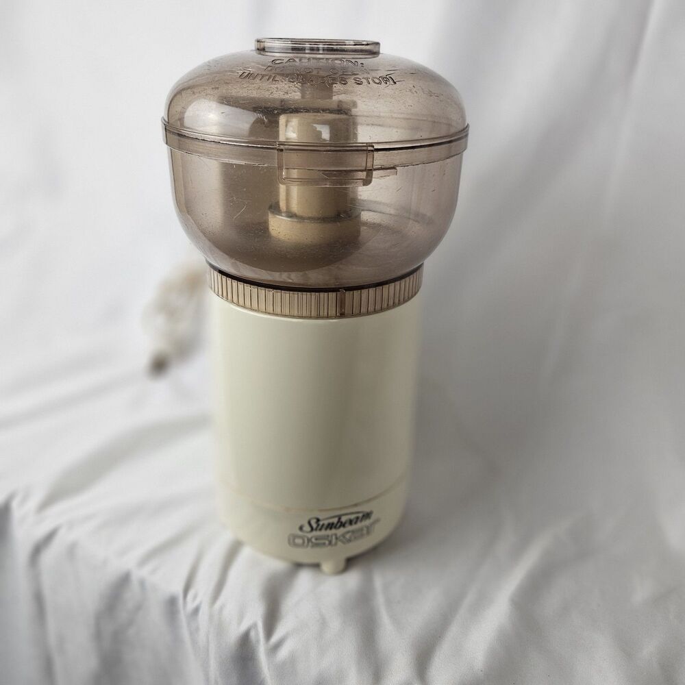 Vintage Sunbeam Oskar 14081 Food Processor Chopper Made in France Tested!